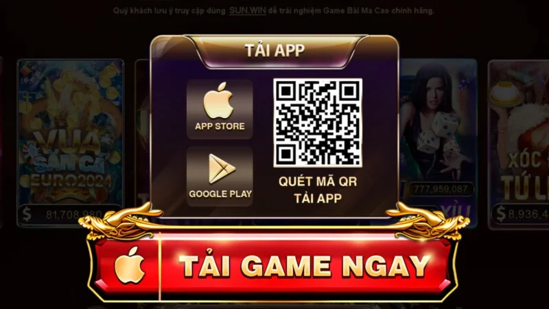 tai app 2 Chia sẻ cách tiến hành tải ứng dụng cổng game Sunwin về máy Android
